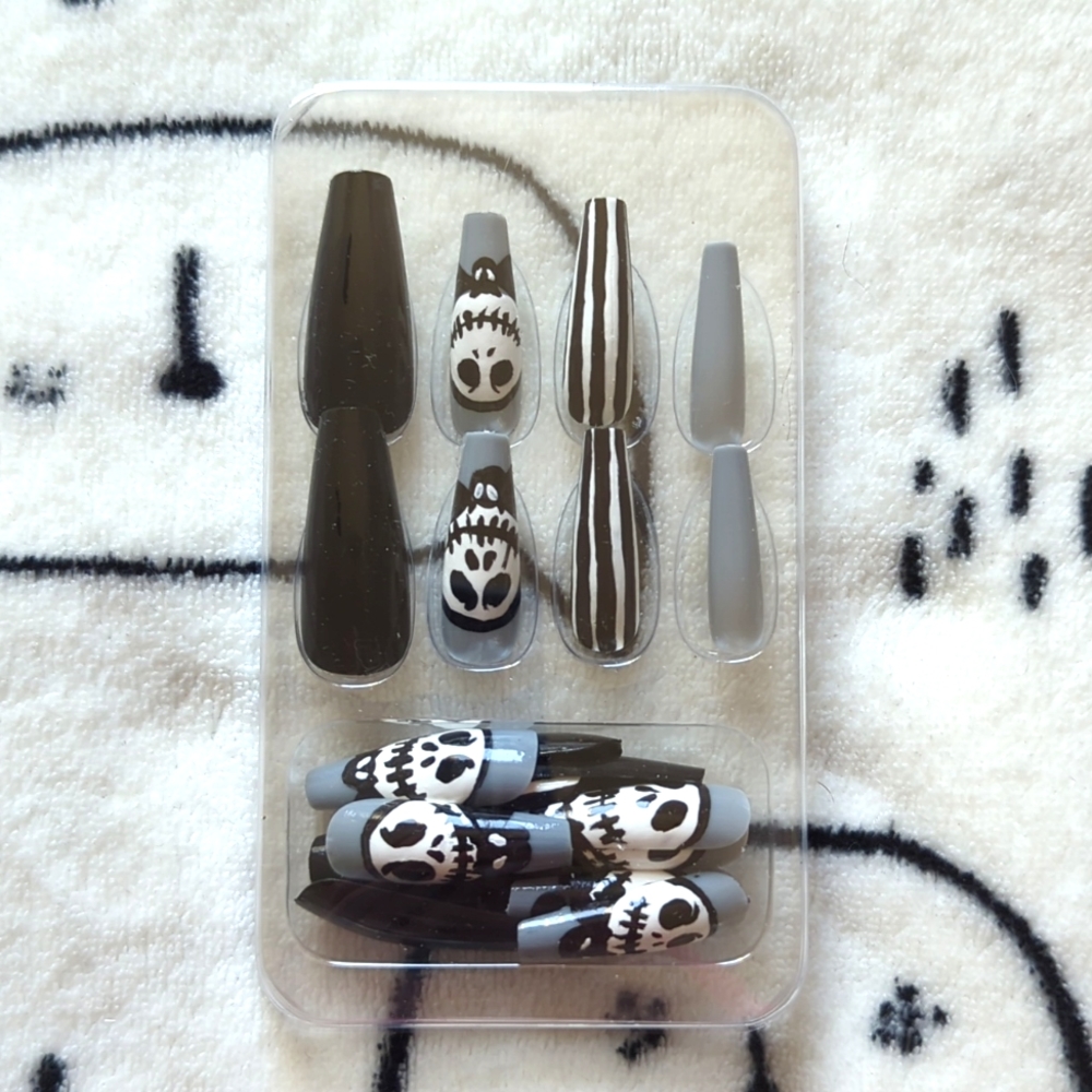 Jack skeleton Press On Nails
